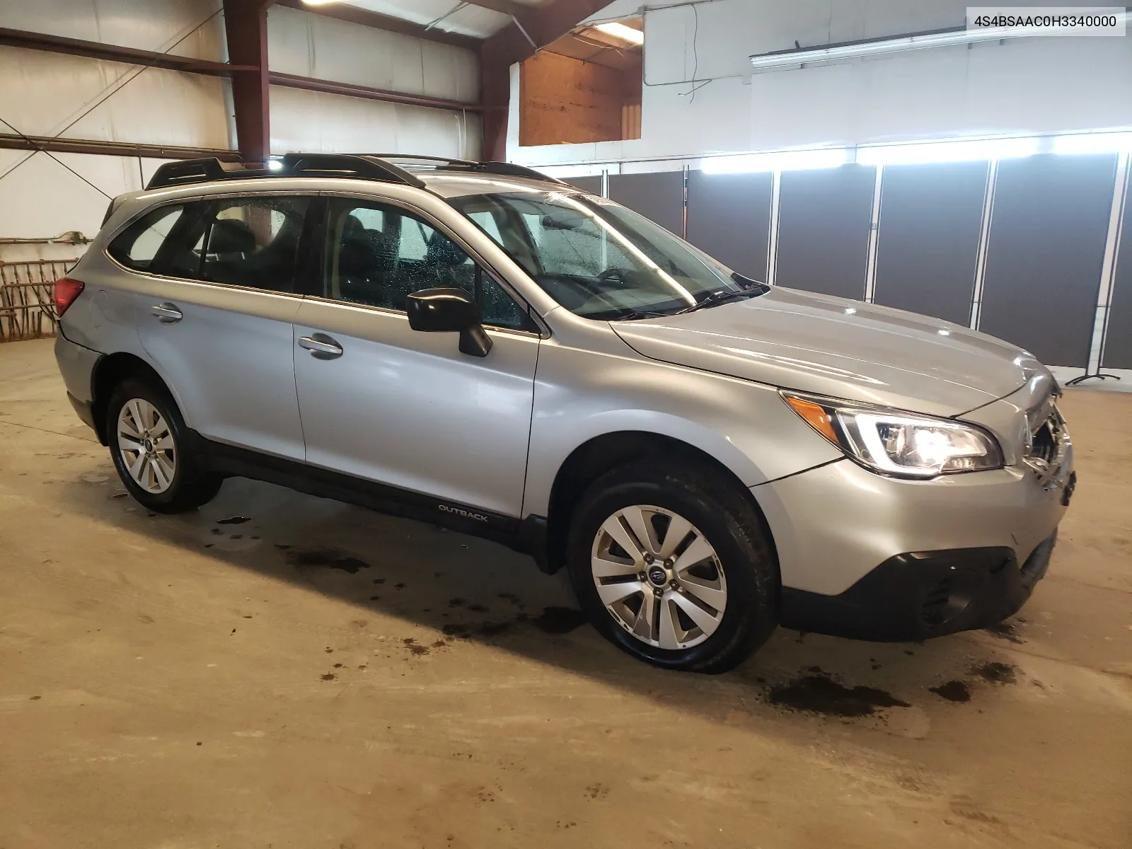 2017 Subaru Outback 2.5I VIN: 4S4BSAAC0H3340000 Lot: 54906564