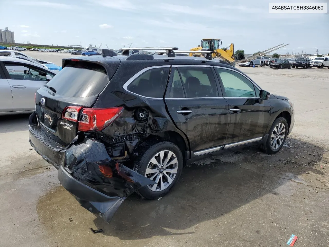 2017 Subaru Outback Touring VIN: 4S4BSATC8H3346060 Lot: 55679134