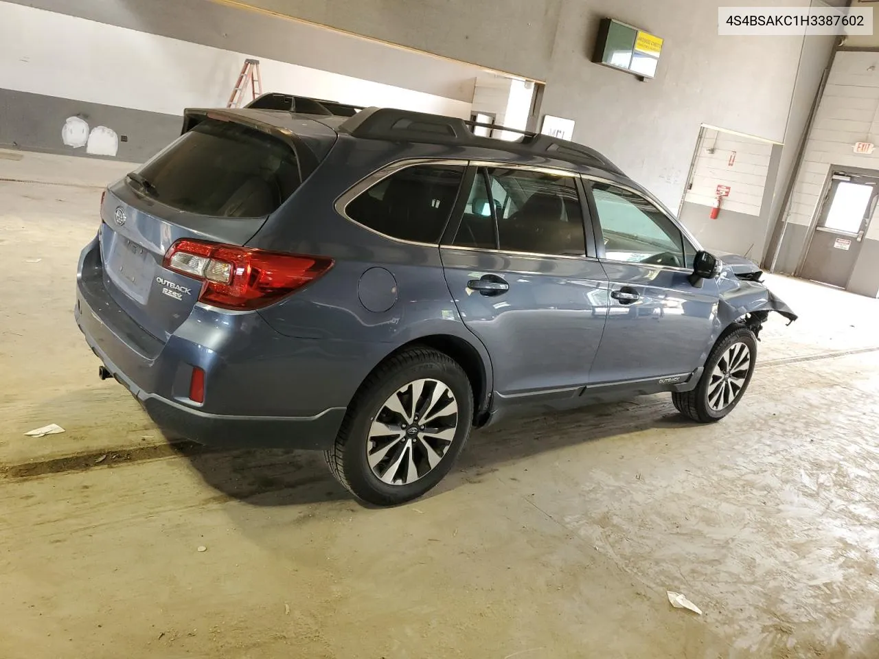 2017 Subaru Outback 2.5I Limited VIN: 4S4BSAKC1H3387602 Lot: 57098724