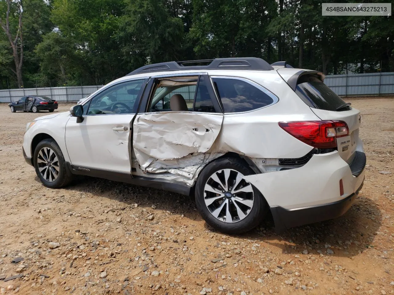 2017 Subaru Outback Li VIN: 4S4BSANC643275213 Lot: 61856694