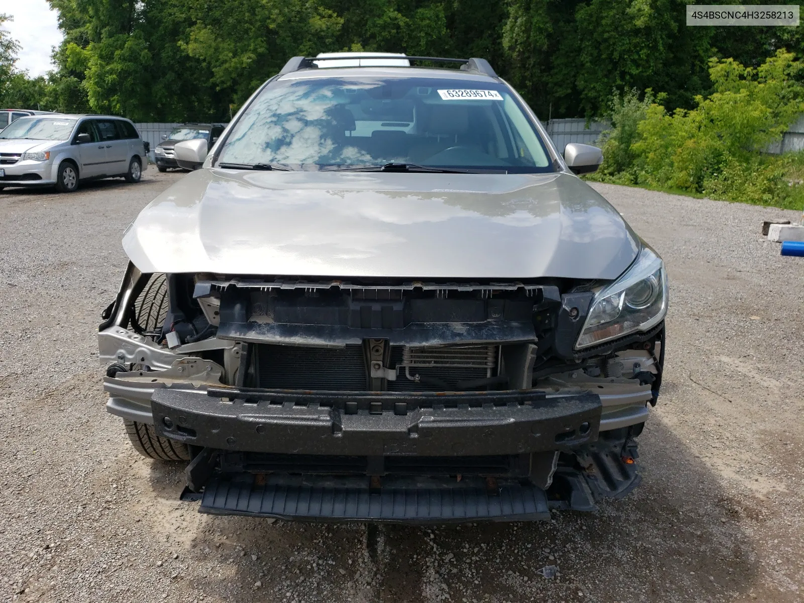 2017 Subaru Outback 2.5I Limited VIN: 4S4BSCNC4H3258213 Lot: 63289674