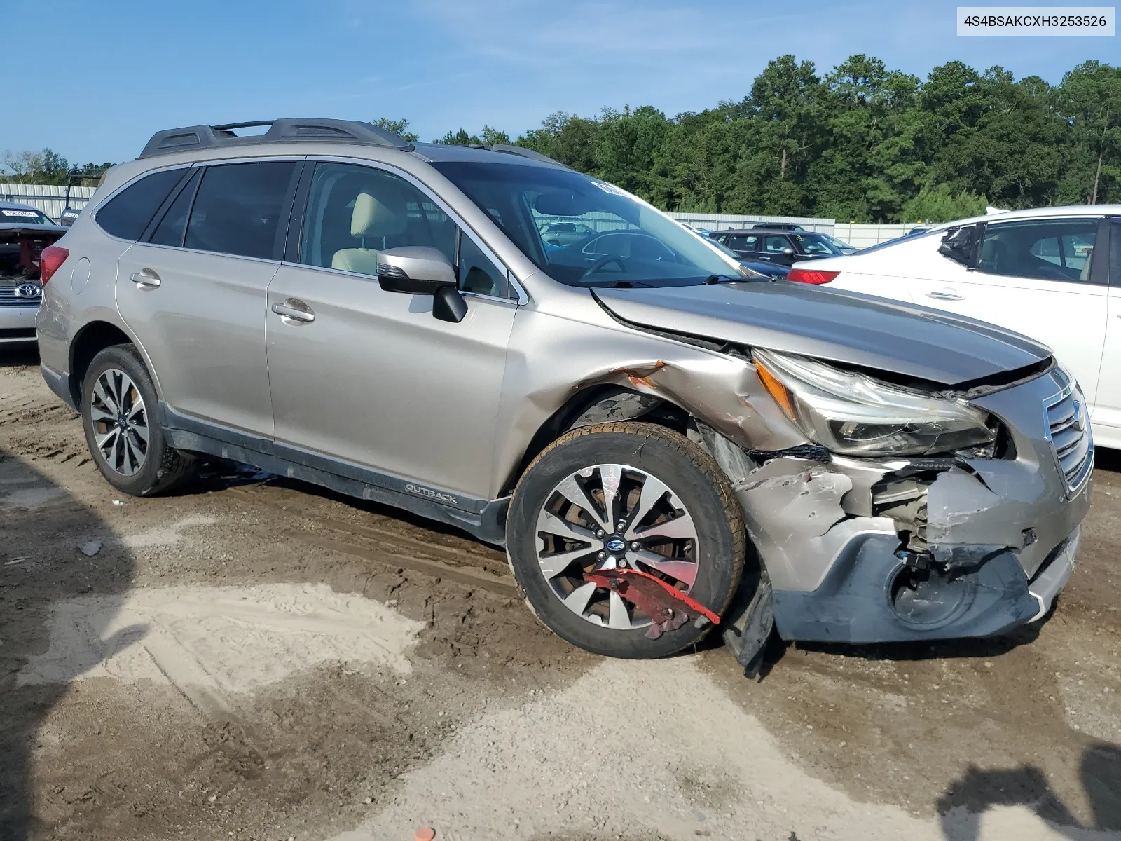 4S4BSAKCXH3253526 2017 Subaru Outback 2.5I Limited