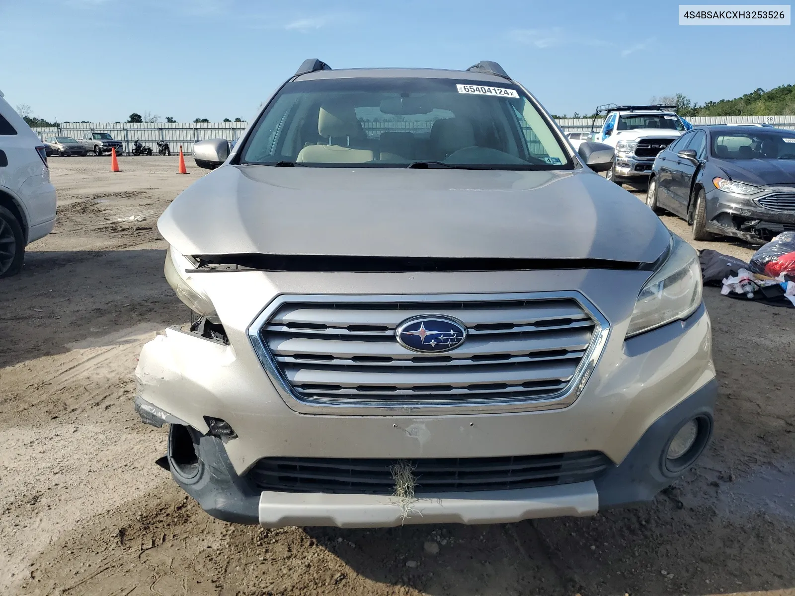 2017 Subaru Outback 2.5I Limited VIN: 4S4BSAKCXH3253526 Lot: 65404124