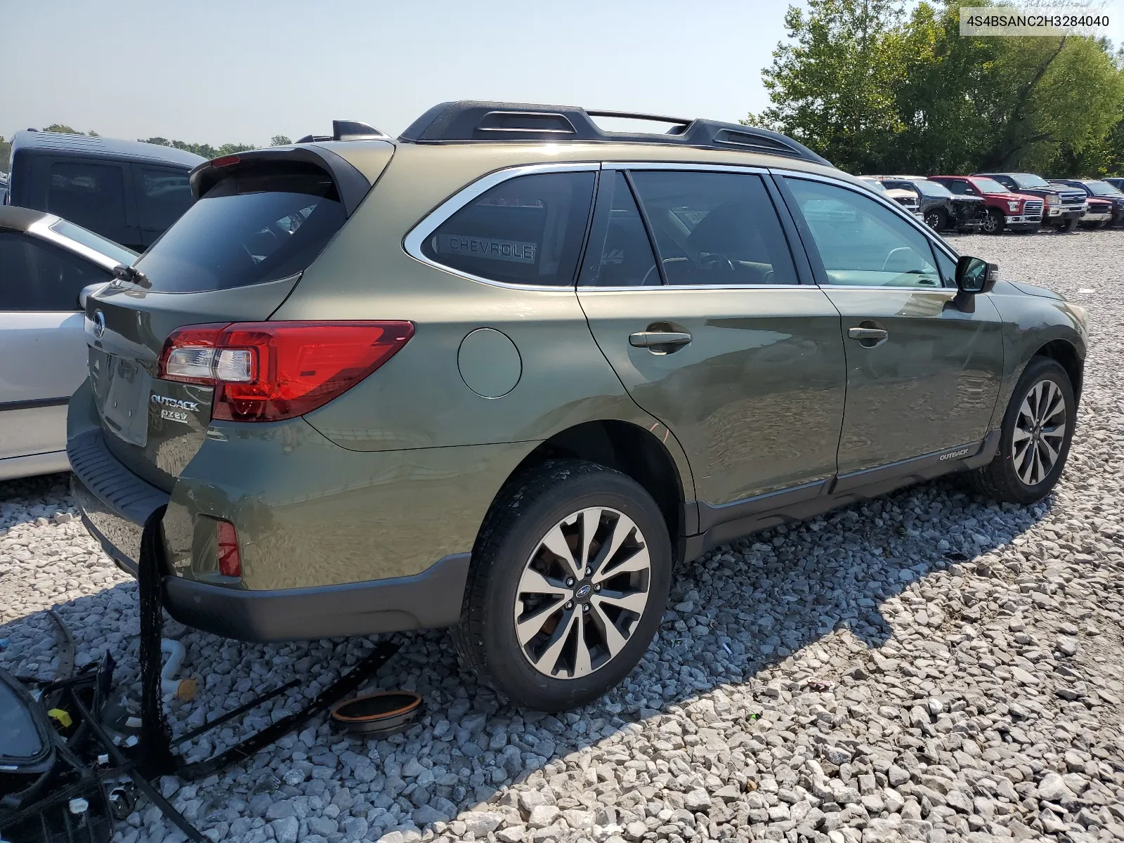 2017 Subaru Outback 2.5I Limited VIN: 4S4BSANC2H3284040 Lot: 65616294