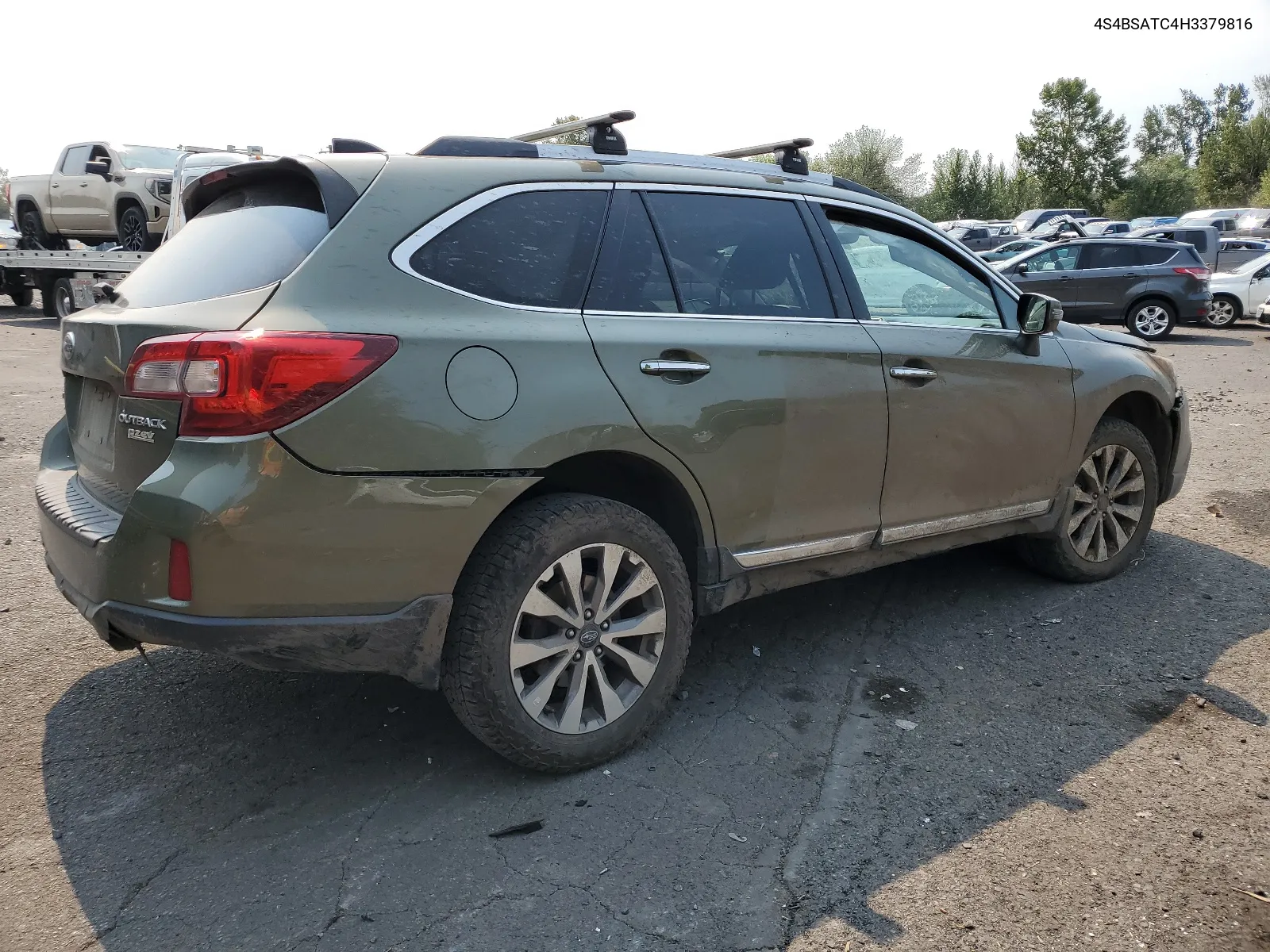 2017 Subaru Outback Touring VIN: 4S4BSATC4H3379816 Lot: 66427104