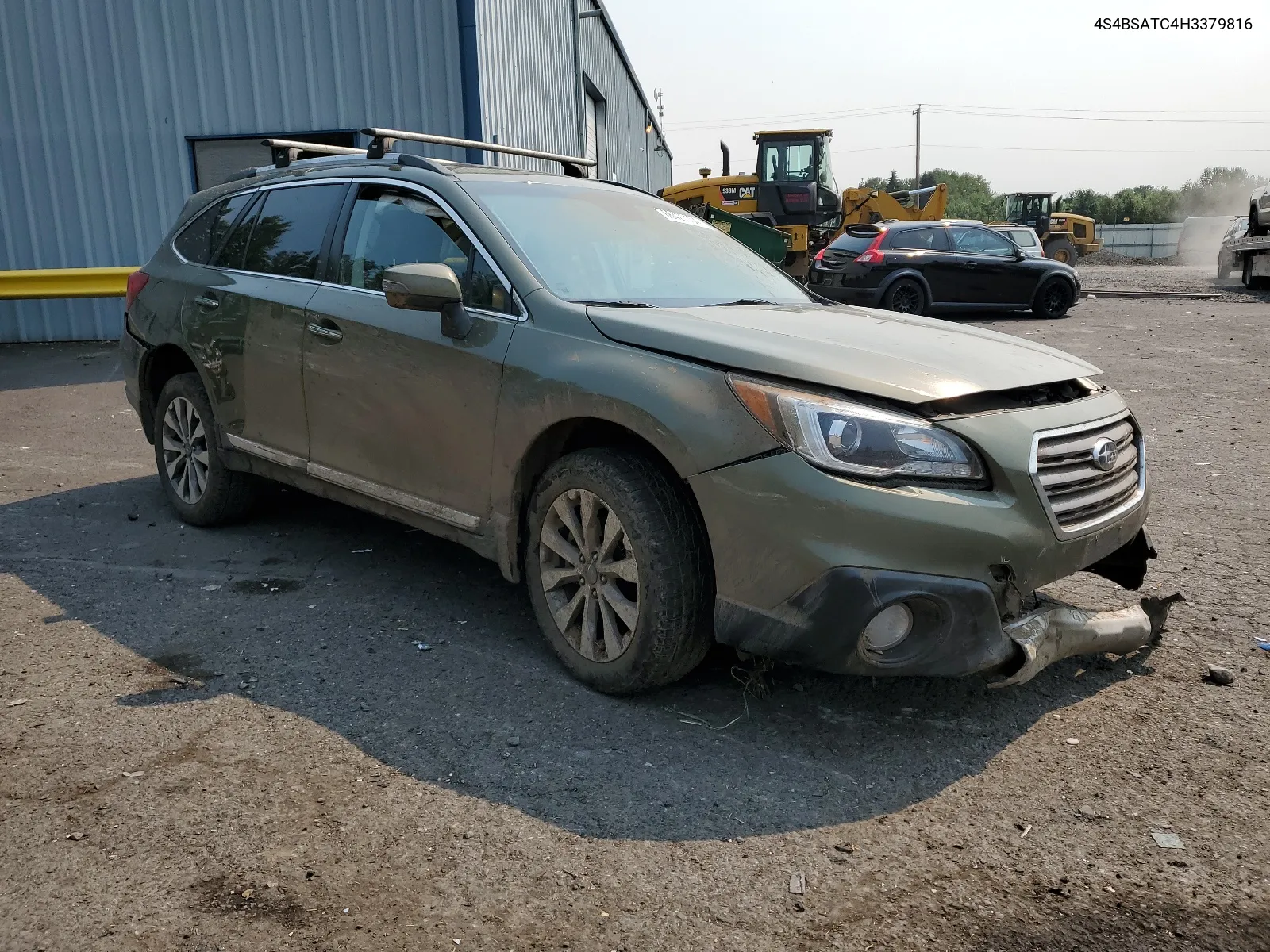 2017 Subaru Outback Touring VIN: 4S4BSATC4H3379816 Lot: 66427104