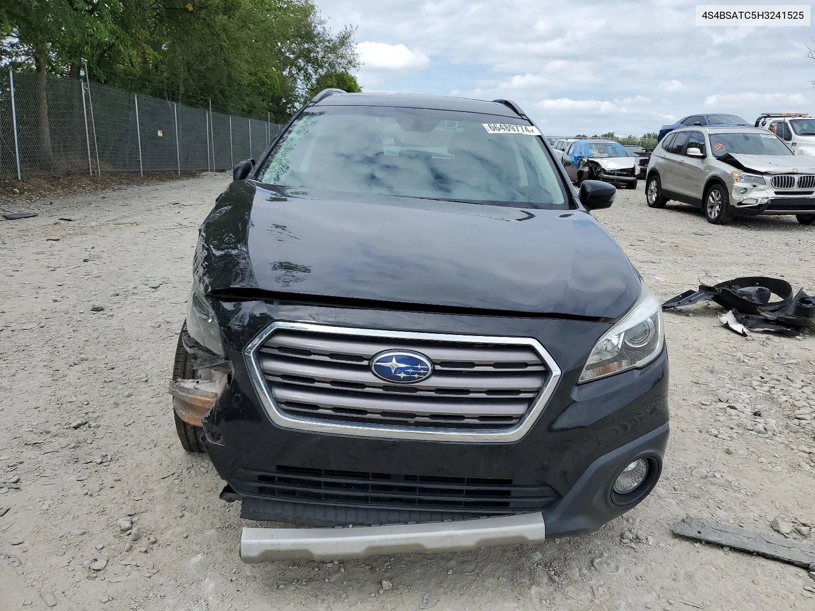 2017 Subaru Outback Touring VIN: 4S4BSATC5H3241525 Lot: 66489774