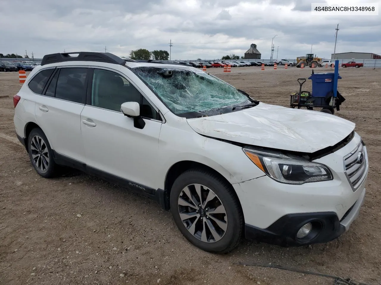 2017 Subaru Outback 2.5I Limited VIN: 4S4BSANC8H3348968 Lot: 66995064