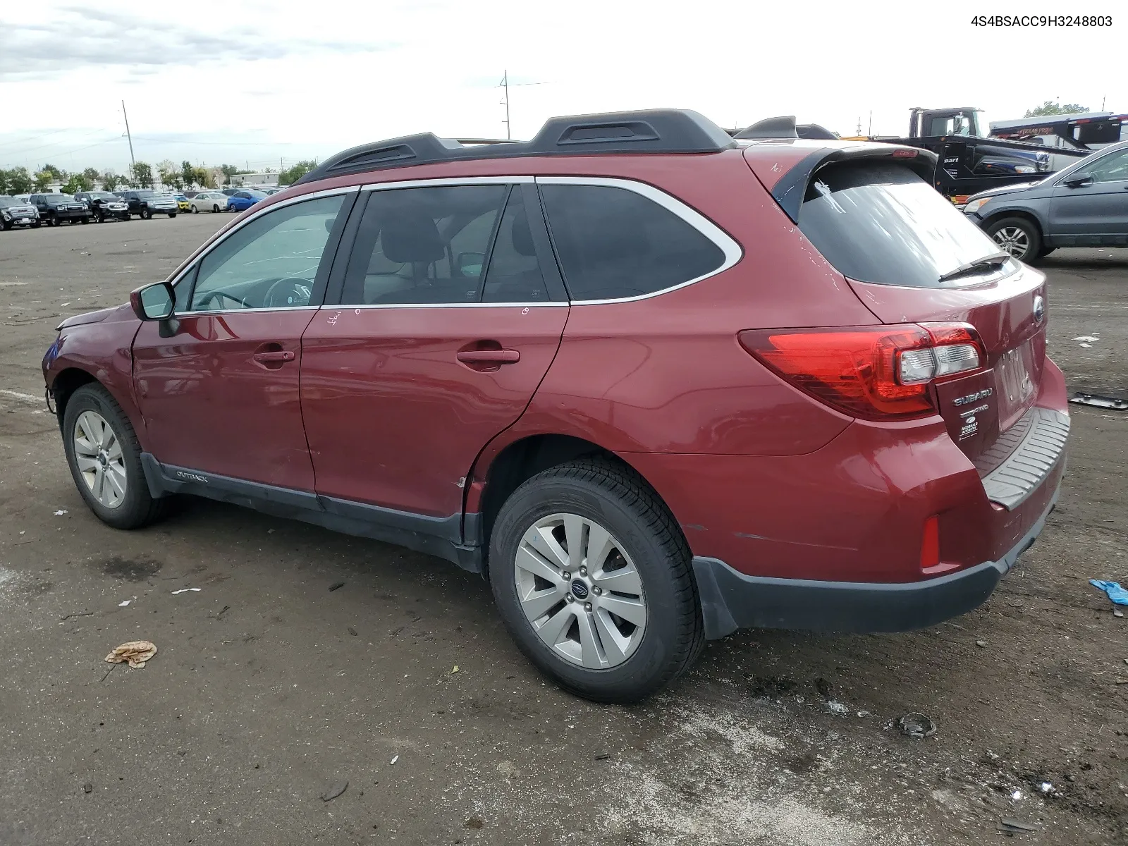 2017 Subaru Outback 2.5I Premium VIN: 4S4BSACC9H3248803 Lot: 68329774