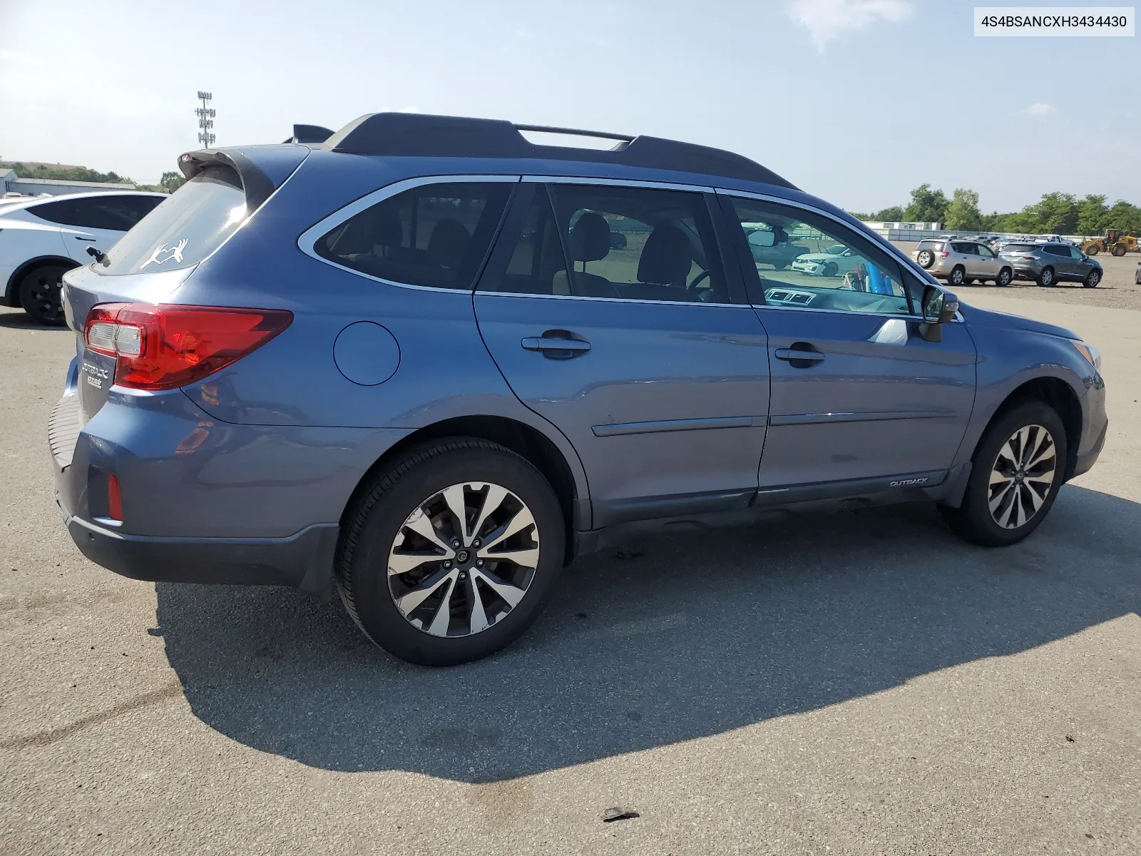 2017 Subaru Outback 2.5I Limited VIN: 4S4BSANCXH3434430 Lot: 68755104