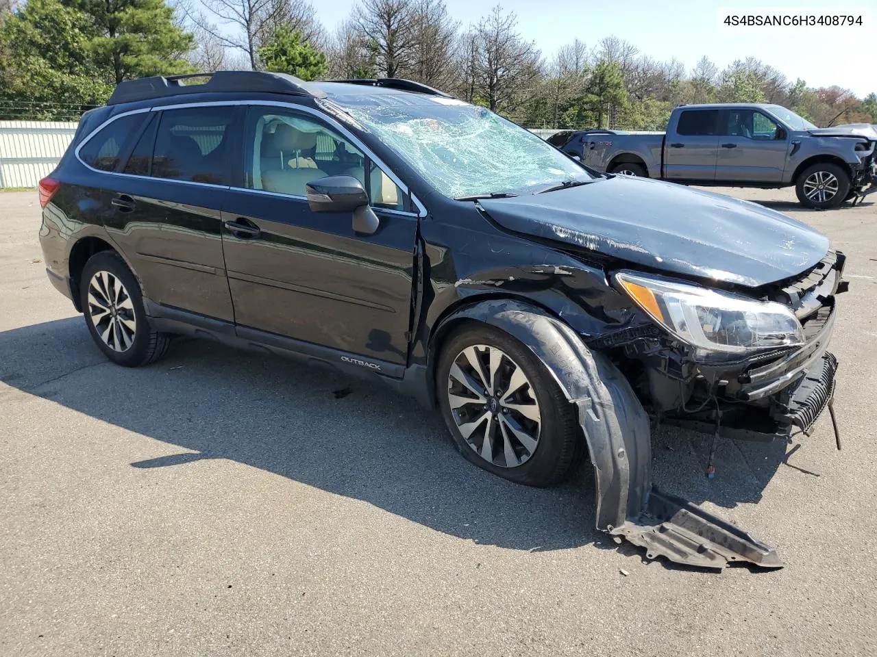 4S4BSANC6H3408794 2017 Subaru Outback 2.5I Limited