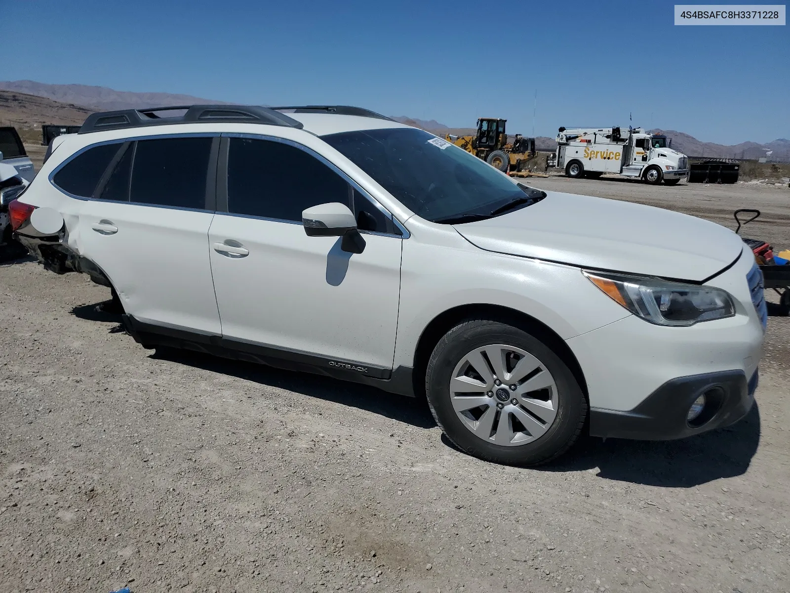 2017 Subaru Outback 2.5I Premium VIN: 4S4BSAFC8H3371228 Lot: 68839224