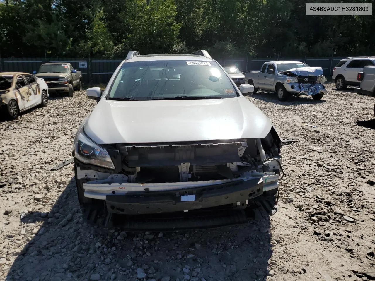 4S4BSADC1H3281809 2017 Subaru Outback 2.5I Premium