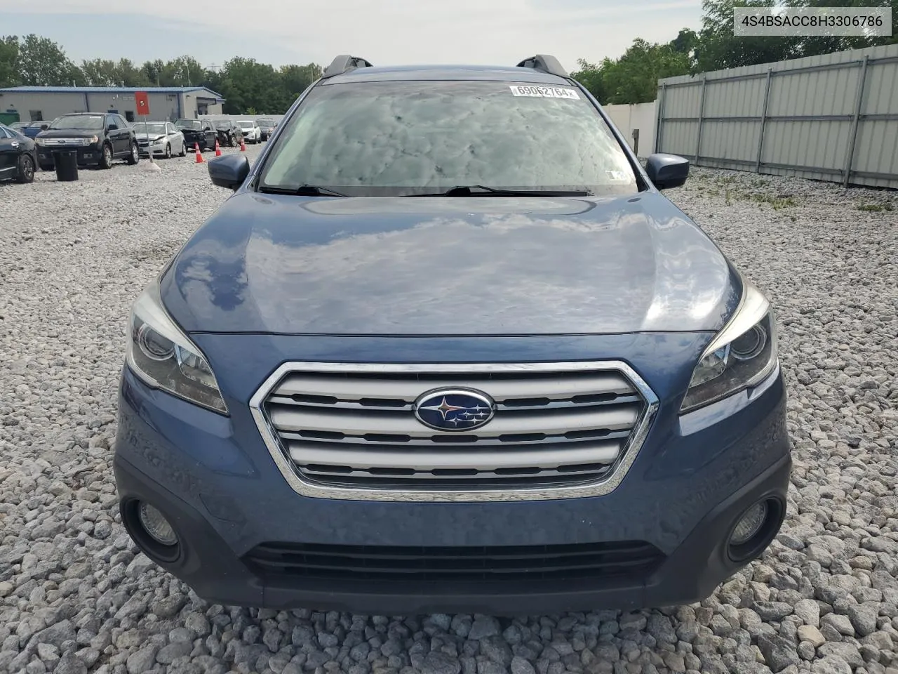 2017 Subaru Outback 2.5I Premium VIN: 4S4BSACC8H3306786 Lot: 69062764