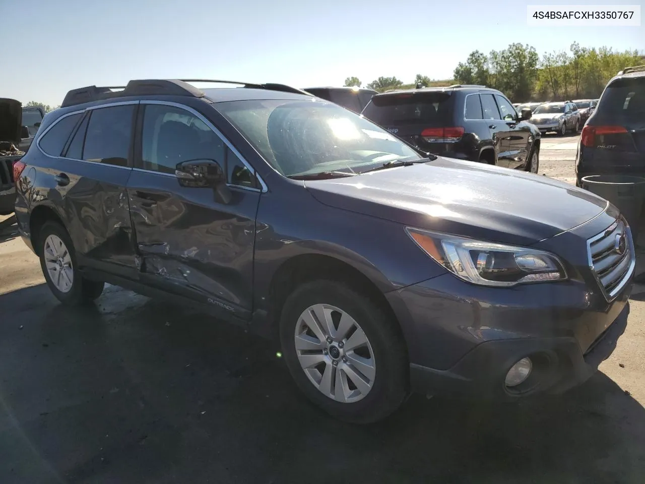 4S4BSAFCXH3350767 2017 Subaru Outback 2.5I Premium