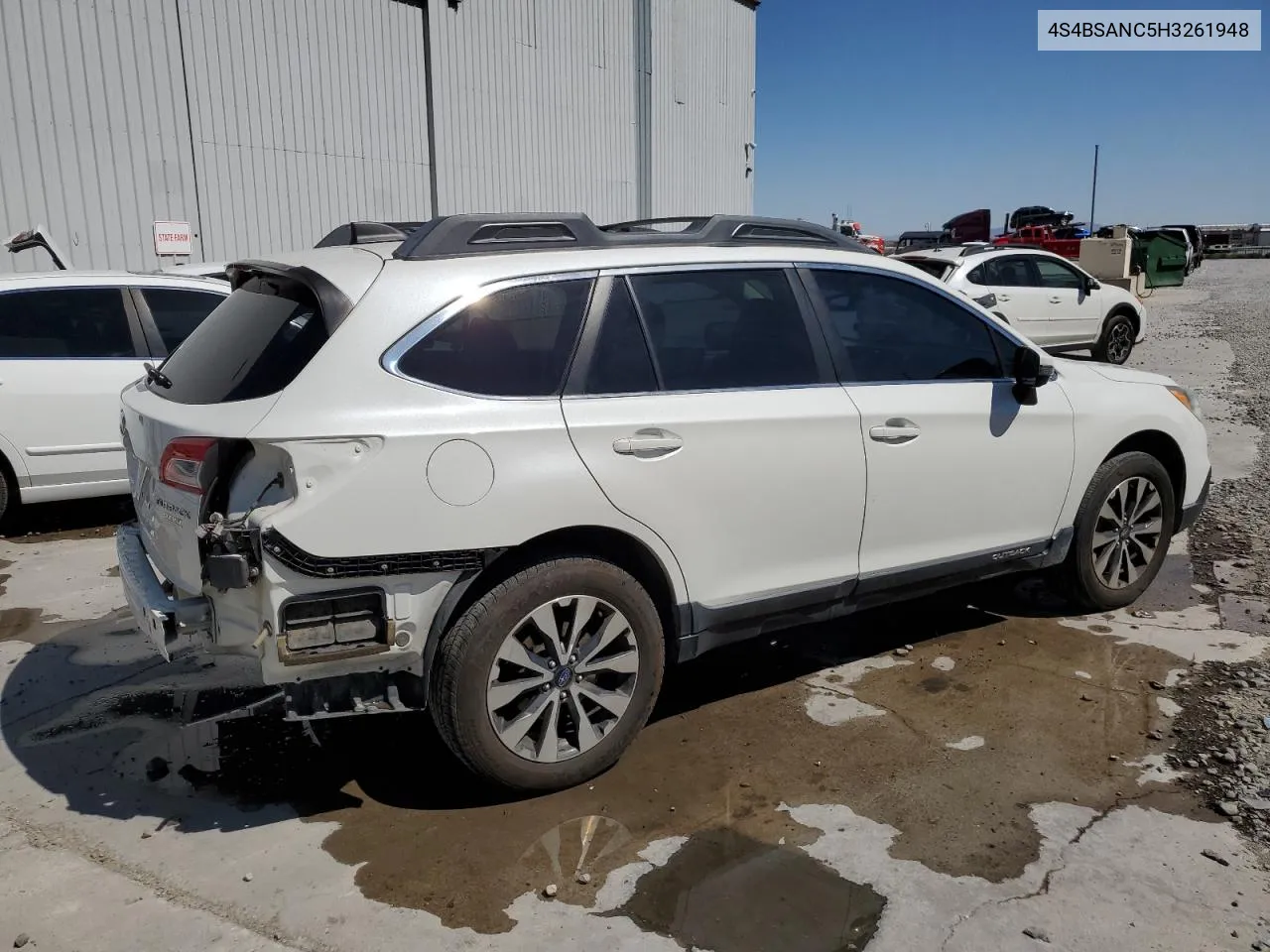 4S4BSANC5H3261948 2017 Subaru Outback 2.5I Limited