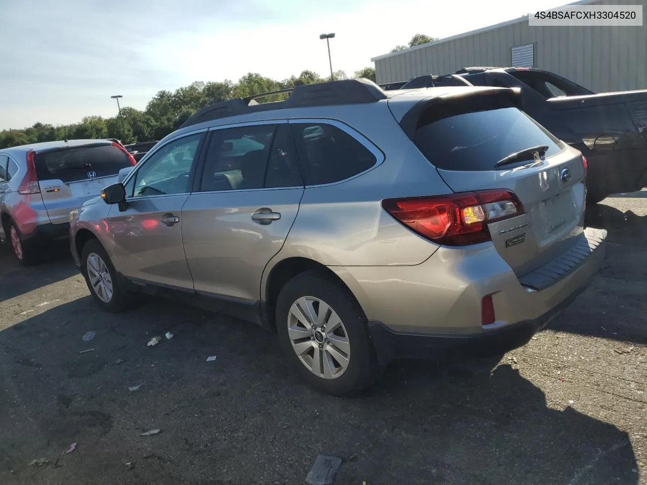 4S4BSAFCXH3304520 2017 Subaru Outback 2.5I Premium