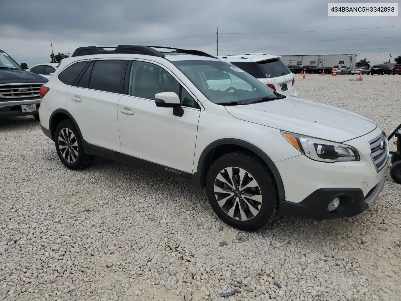 2017 Subaru Outback 2.5I Limited VIN: 4S4BSANC5H3342898 Lot: 69767674