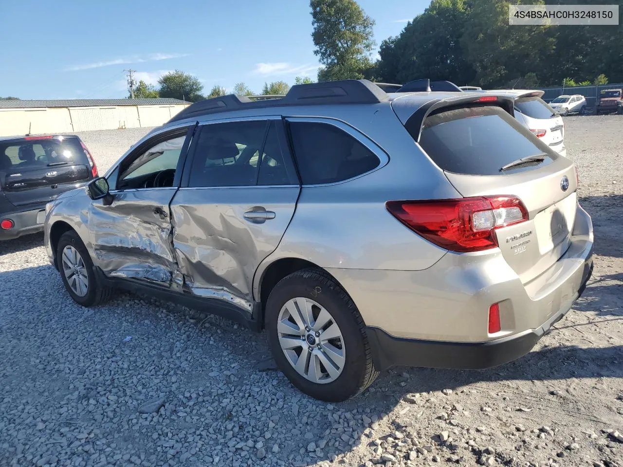 2017 Subaru Outback 2.5I Premium VIN: 4S4BSAHC0H3248150 Lot: 69859644