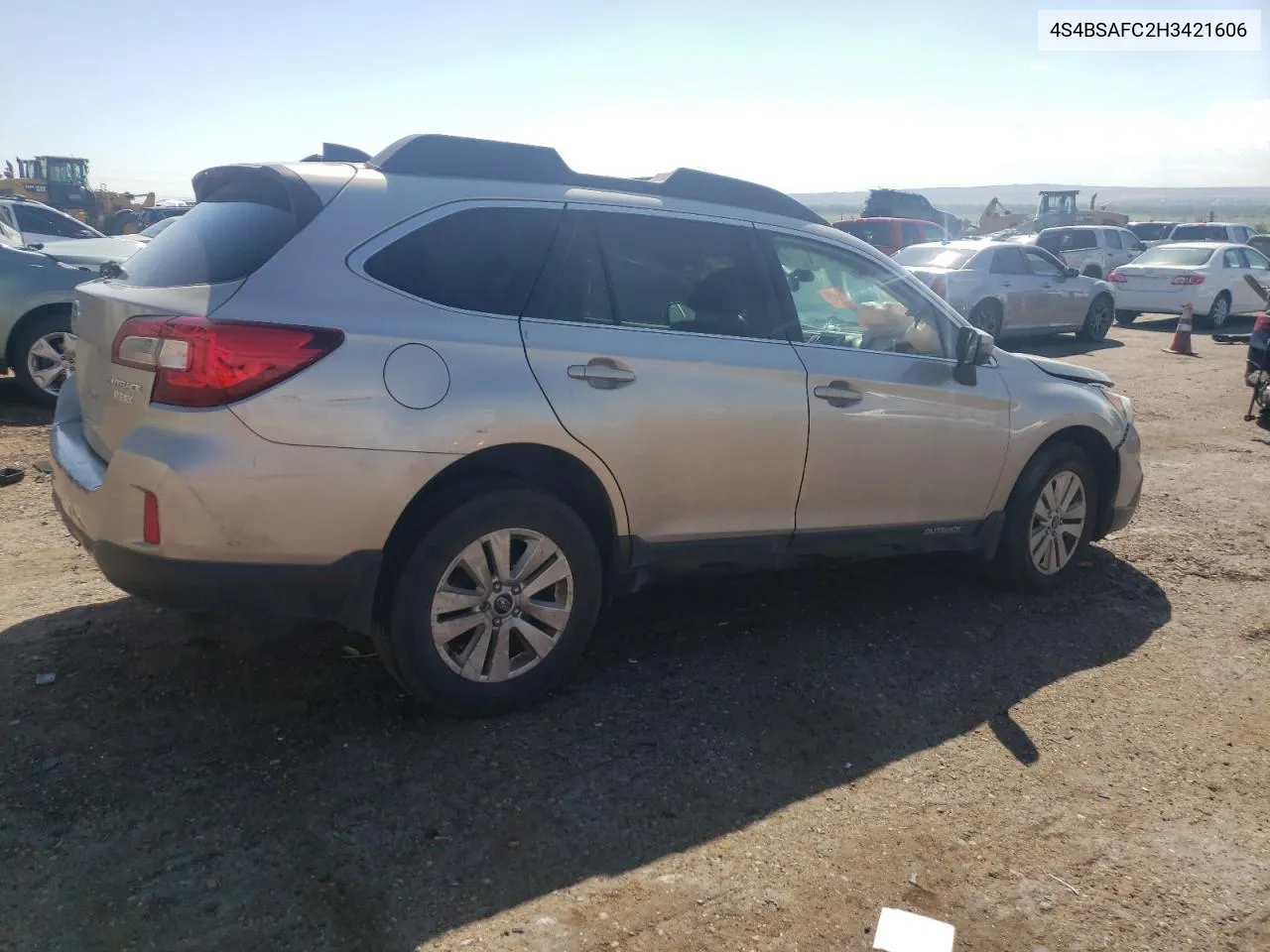 4S4BSAFC2H3421606 2017 Subaru Outback 2.5I Premium