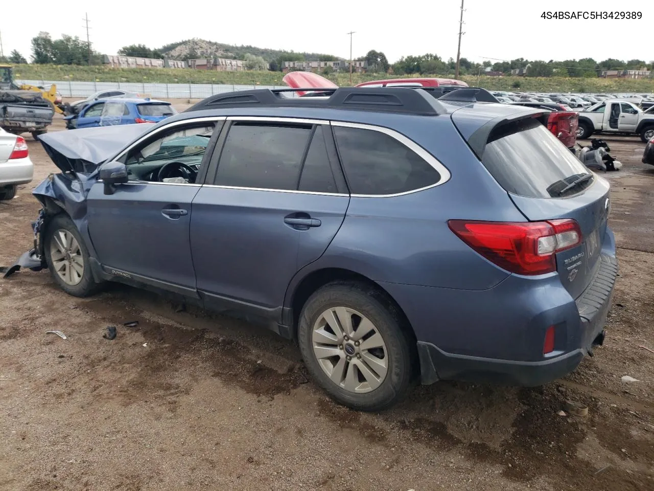 2017 Subaru Outback 2.5I Premium VIN: 4S4BSAFC5H3429389 Lot: 69881084