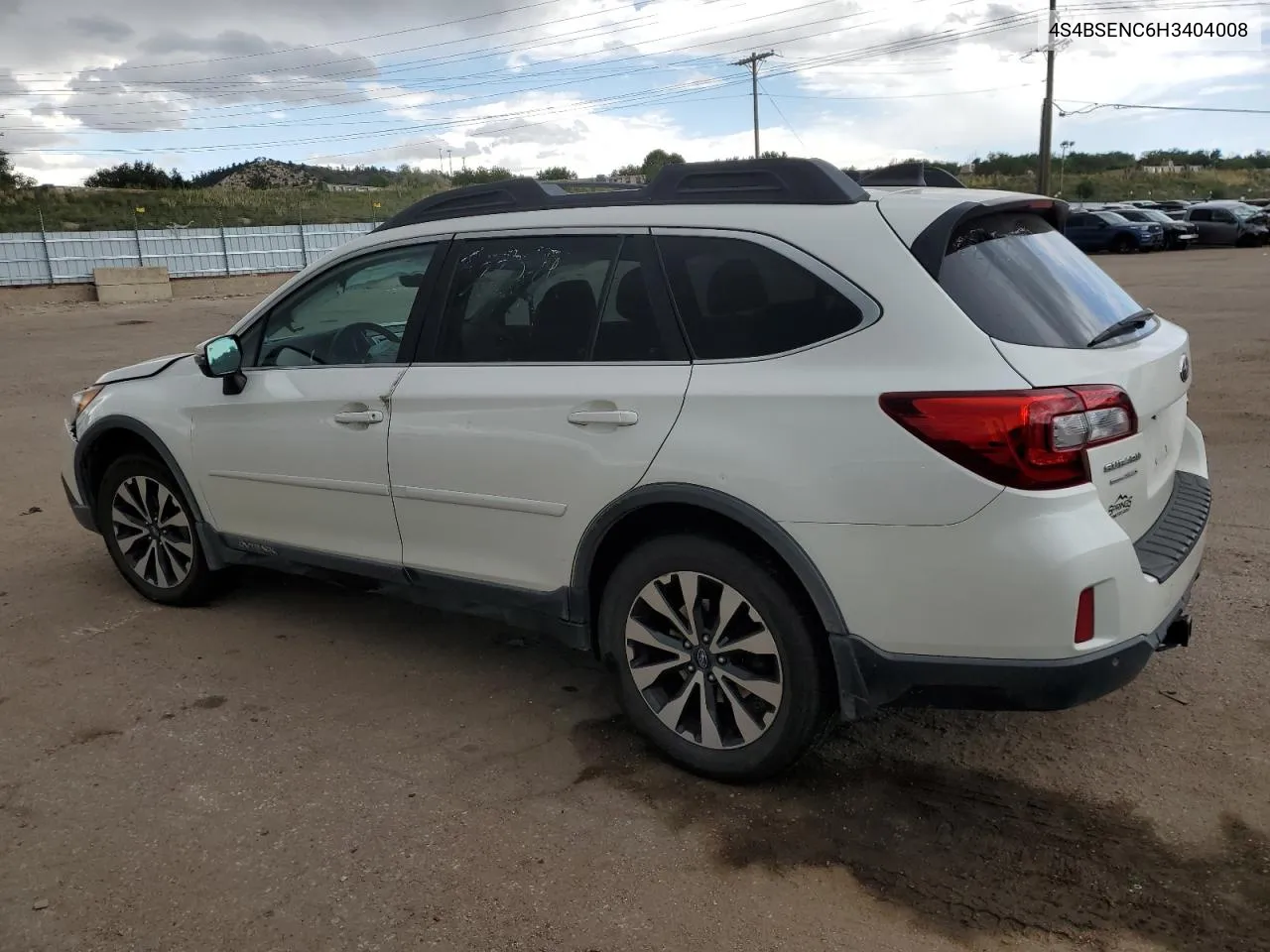 4S4BSENC6H3404008 2017 Subaru Outback 3.6R Limited