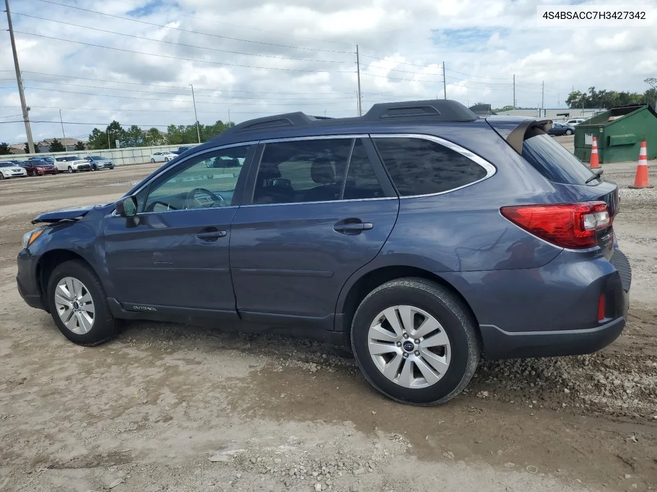 4S4BSACC7H3427342 2017 Subaru Outback 2.5I Premium