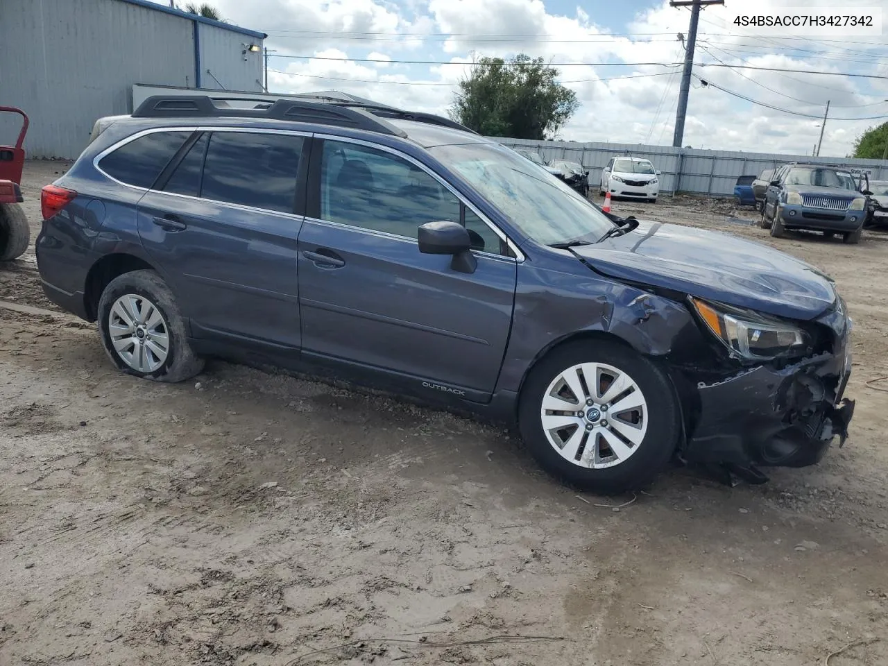 2017 Subaru Outback 2.5I Premium VIN: 4S4BSACC7H3427342 Lot: 70429084