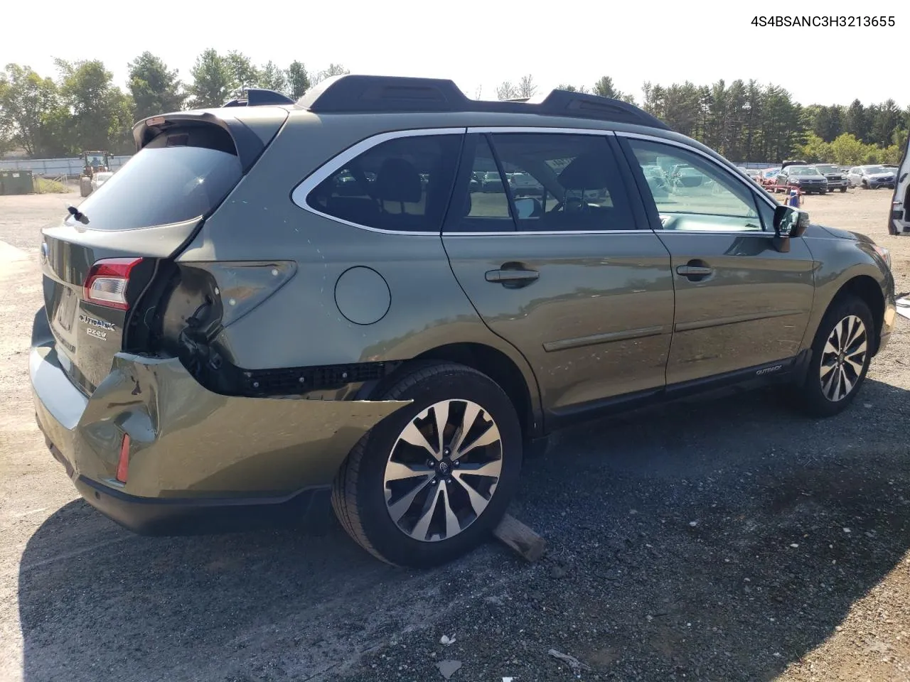 4S4BSANC3H3213655 2017 Subaru Outback 2.5I Limited