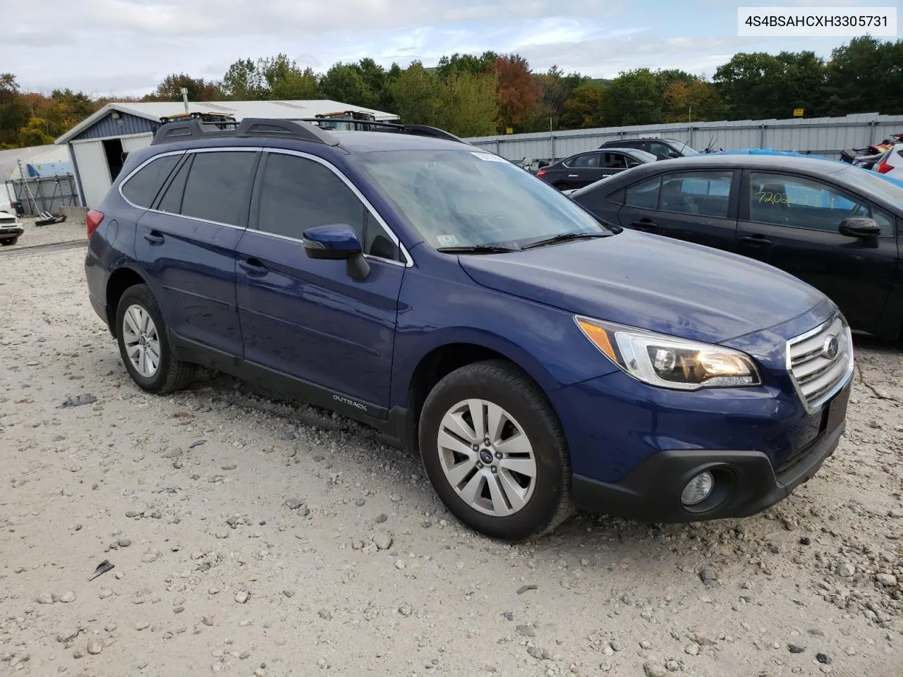 2017 Subaru Outback 2.5I Premium VIN: 4S4BSAHCXH3305731 Lot: 70771404