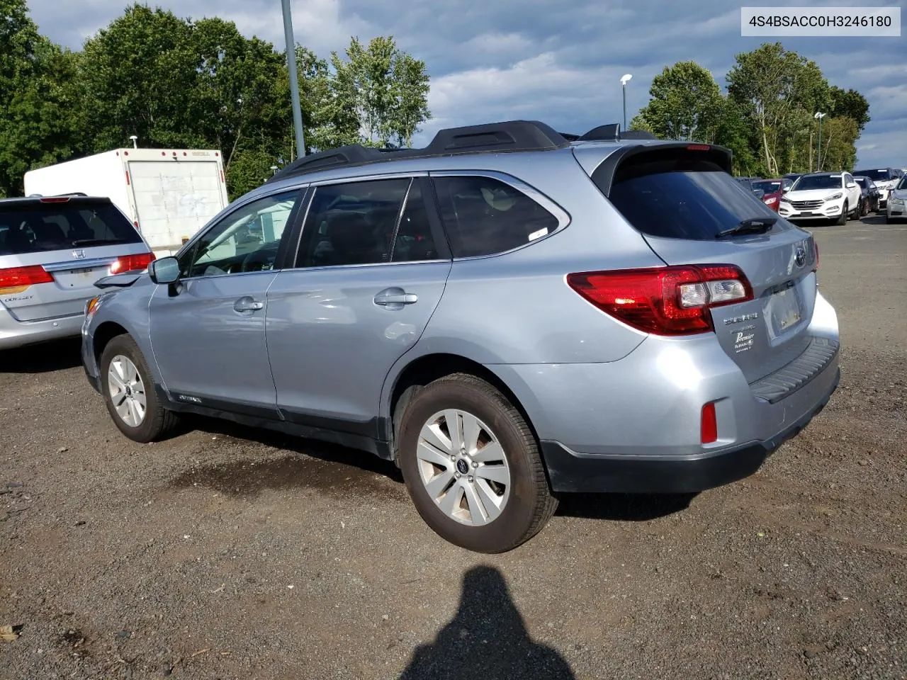 2017 Subaru Outback 2.5I Premium VIN: 4S4BSACC0H3246180 Lot: 70829434