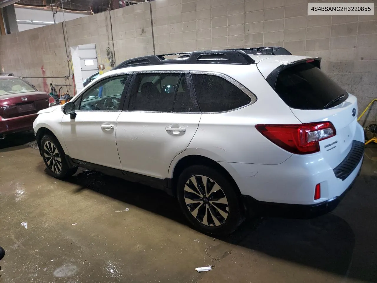 2017 Subaru Outback 2.5I Limited VIN: 4S4BSANC2H3220855 Lot: 70880254