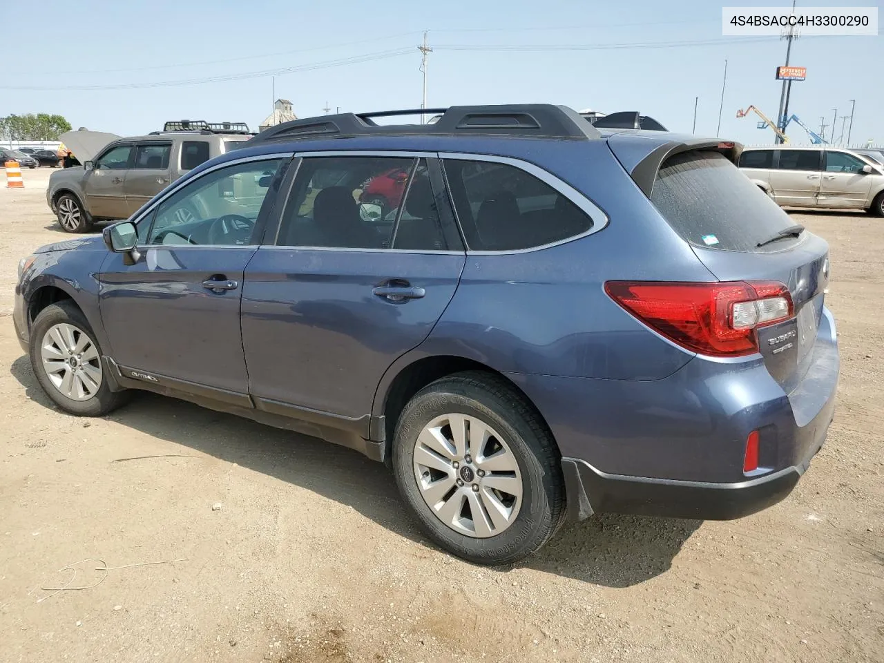 2017 Subaru Outback 2.5I Premium VIN: 4S4BSACC4H3300290 Lot: 71034484