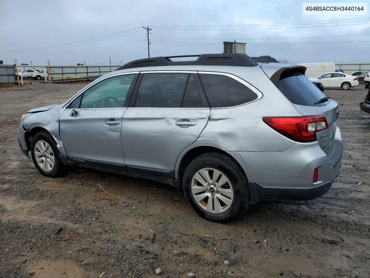 2017 Subaru Outback 2.5I Premium VIN: 4S4BSACC8H3440164 Lot: 71182234