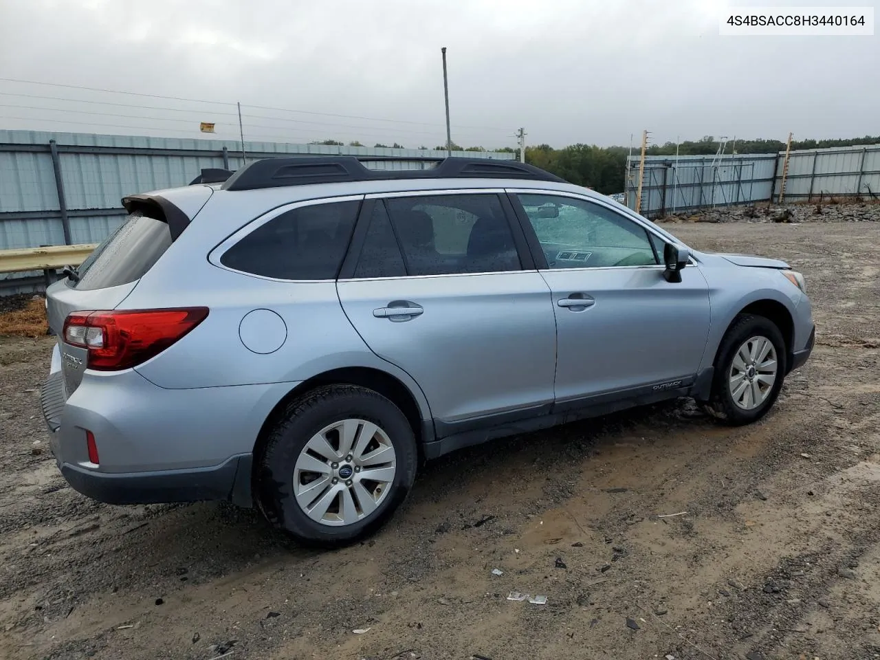 2017 Subaru Outback 2.5I Premium VIN: 4S4BSACC8H3440164 Lot: 71182234