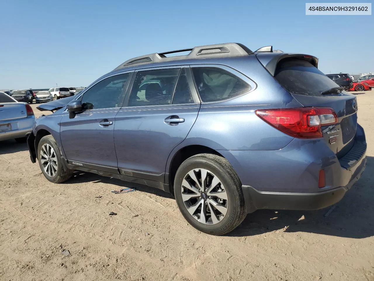 2017 Subaru Outback 2.5I Limited VIN: 4S4BSANC9H3291602 Lot: 71210754