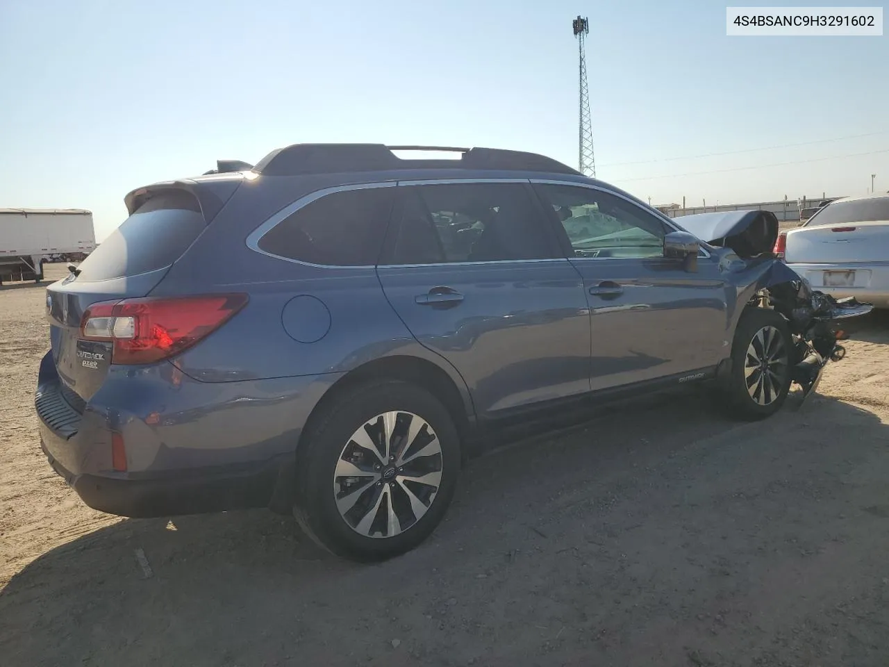 2017 Subaru Outback 2.5I Limited VIN: 4S4BSANC9H3291602 Lot: 71210754