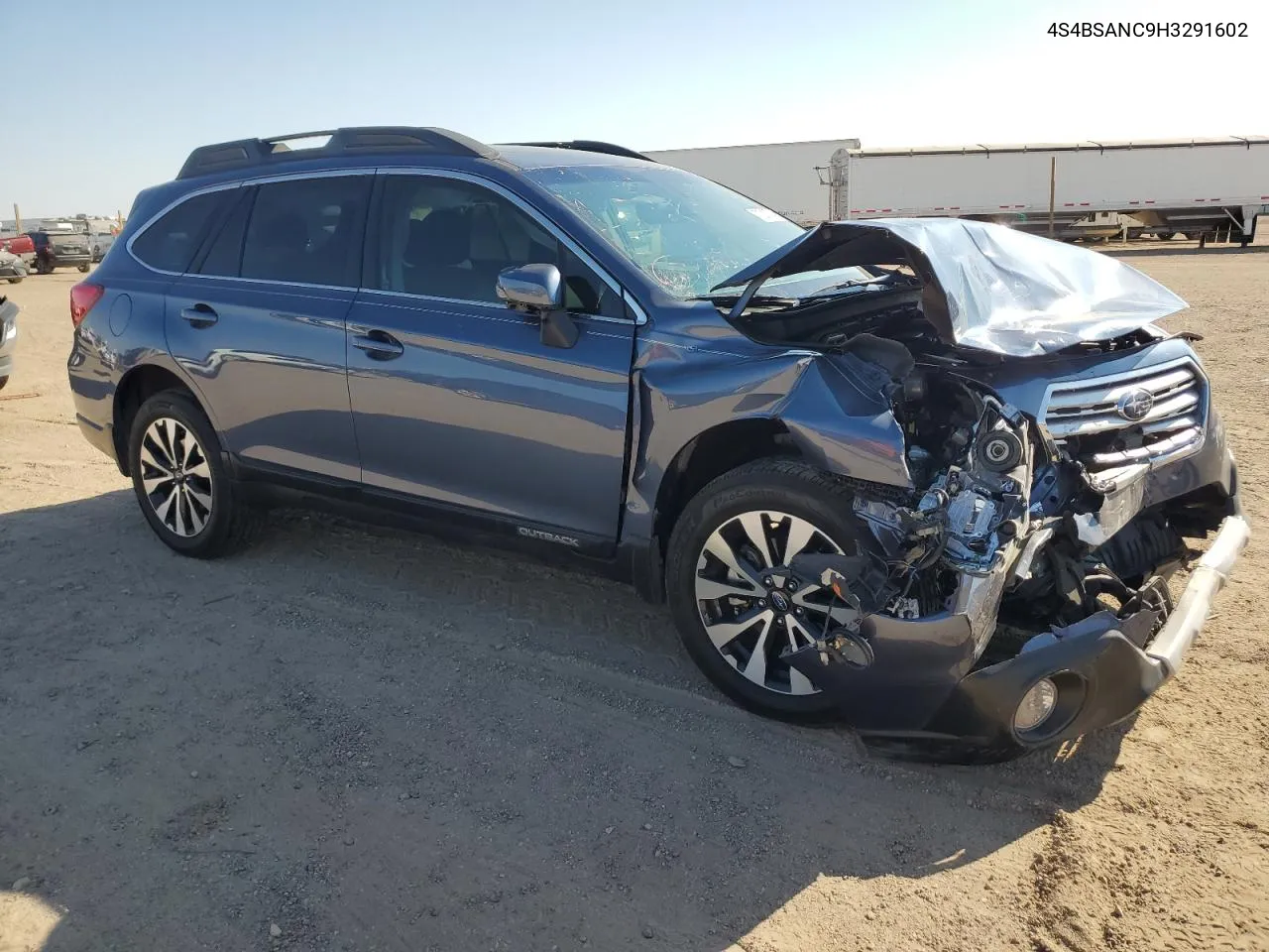 2017 Subaru Outback 2.5I Limited VIN: 4S4BSANC9H3291602 Lot: 71210754