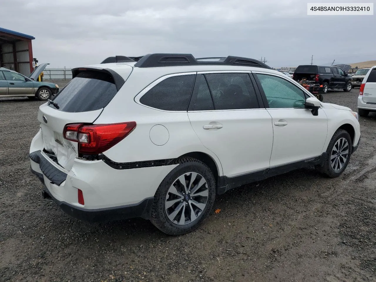 4S4BSANC9H3332410 2017 Subaru Outback 2.5I Limited