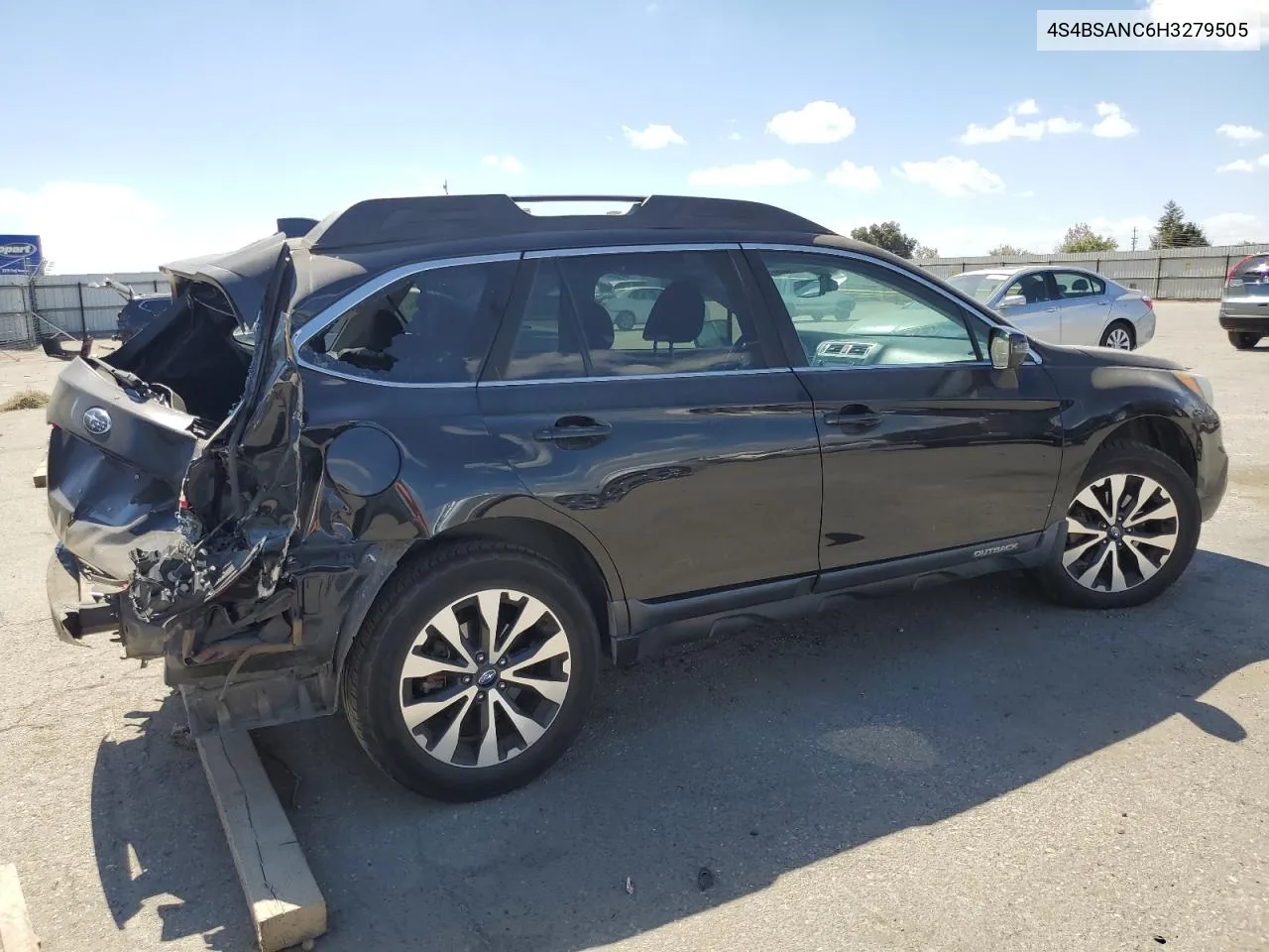 4S4BSANC6H3279505 2017 Subaru Outback 2.5I Limited