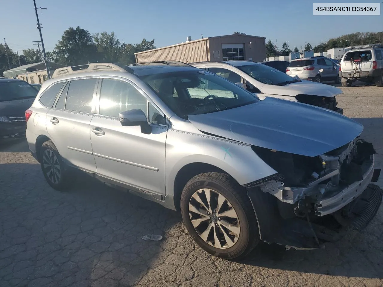 2017 Subaru Outback 2.5I Limited VIN: 4S4BSANC1H3354367 Lot: 71552844