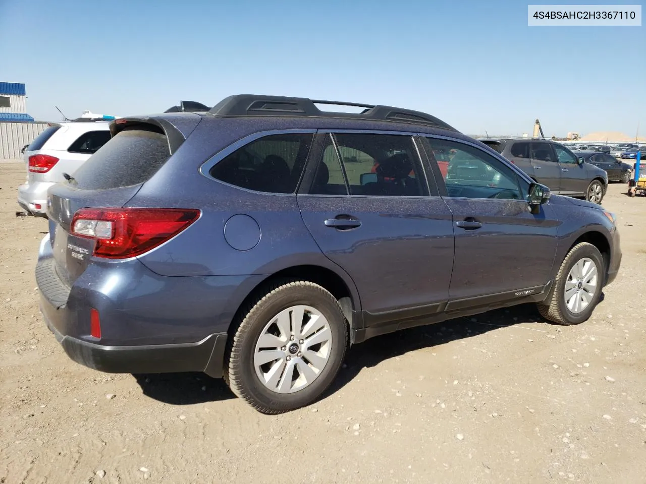 2017 Subaru Outback 2.5I Premium VIN: 4S4BSAHC2H3367110 Lot: 71732604