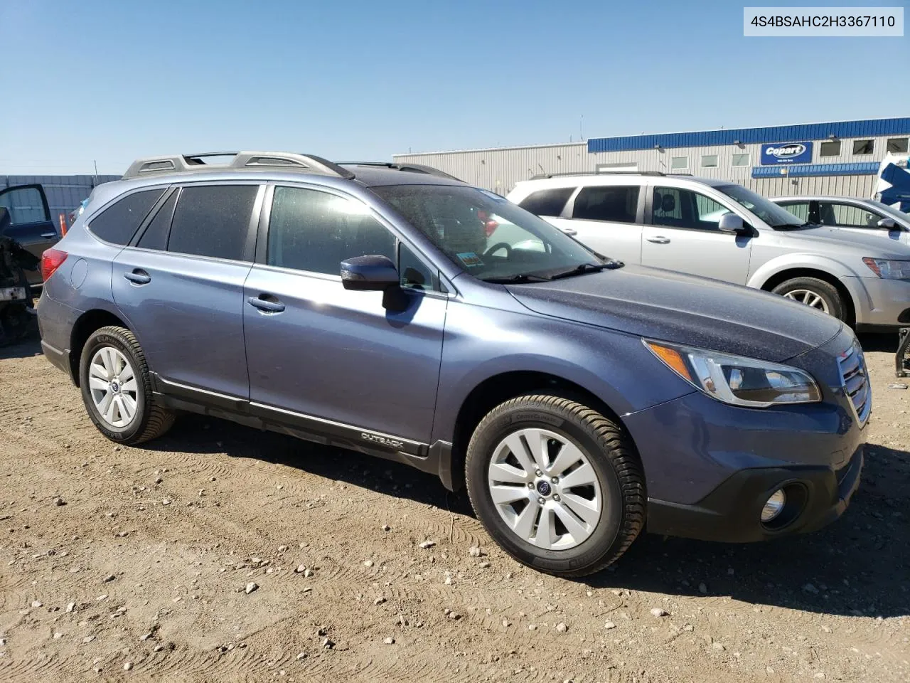 2017 Subaru Outback 2.5I Premium VIN: 4S4BSAHC2H3367110 Lot: 71732604