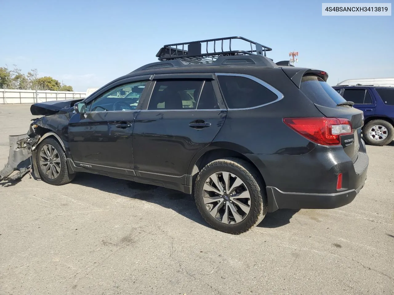 2017 Subaru Outback 2.5I Limited VIN: 4S4BSANCXH3413819 Lot: 72289424