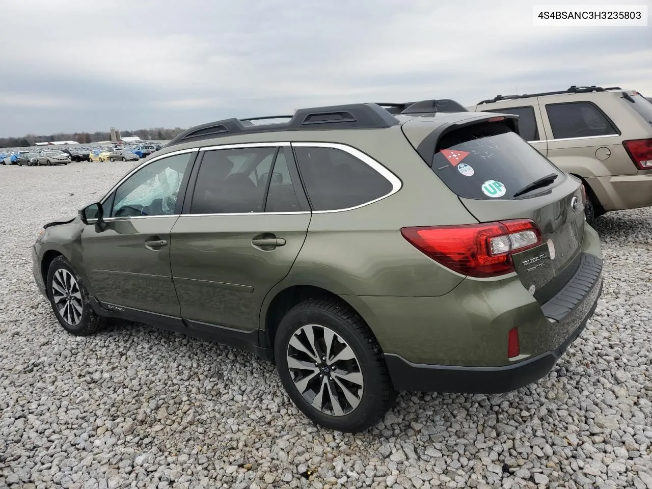 2017 Subaru Outback 2.5I Limited VIN: 4S4BSANC3H3235803 Lot: 72890254