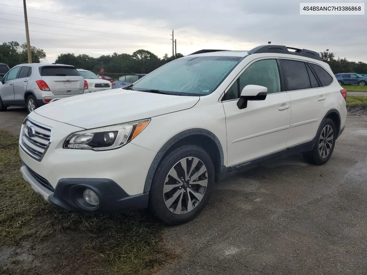 2017 Subaru Outback 2.5I Limited VIN: 4S4BSANC7H3386868 Lot: 73747794