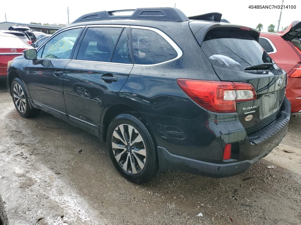 2017 Subaru Outback 2.5I Limited VIN: 4S4BSANC7H3214100 Lot: 73820504