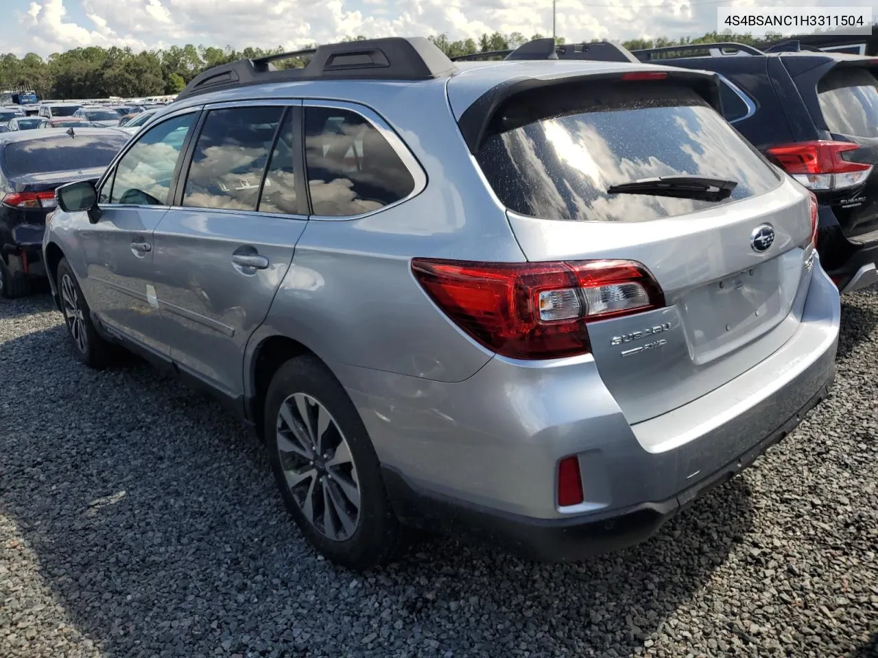 2017 Subaru Outback 2.5I Limited VIN: 4S4BSANC1H3311504 Lot: 74086564