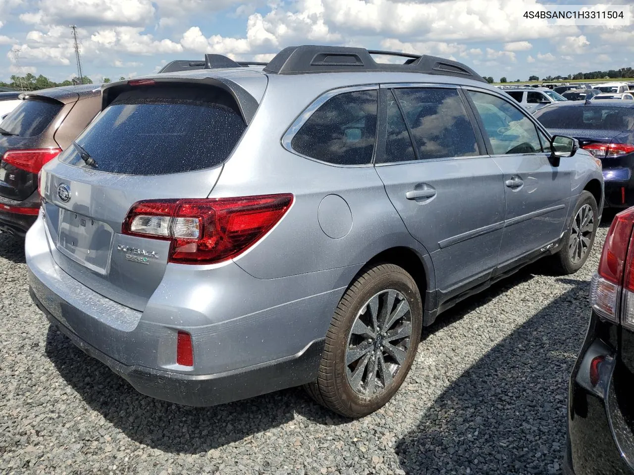 2017 Subaru Outback 2.5I Limited VIN: 4S4BSANC1H3311504 Lot: 74086564