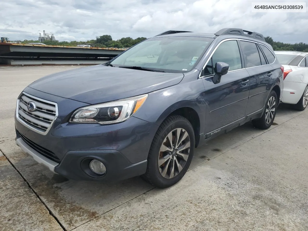 2017 Subaru Outback 2.5I Limited VIN: 4S4BSANC5H3308539 Lot: 74091884